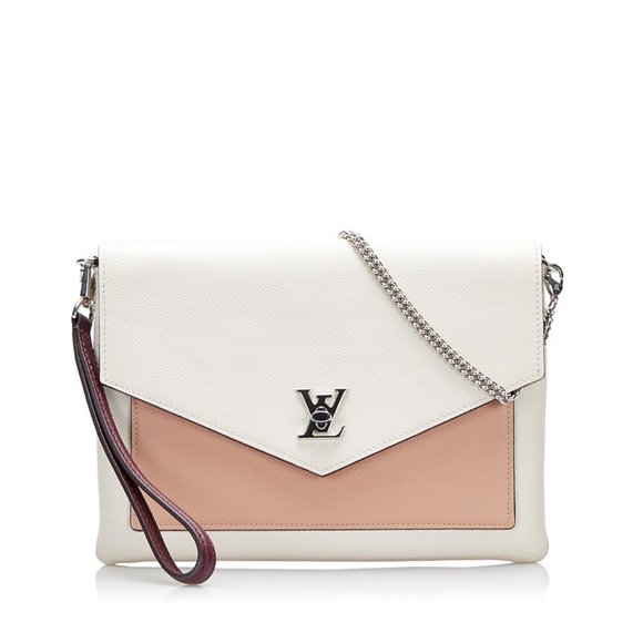 LOUIS VUITTON Handbags - Louis Vuitton Pochette My Lock Me Chain Shoulder Bag Clutch M67521 Rose Sowa ...